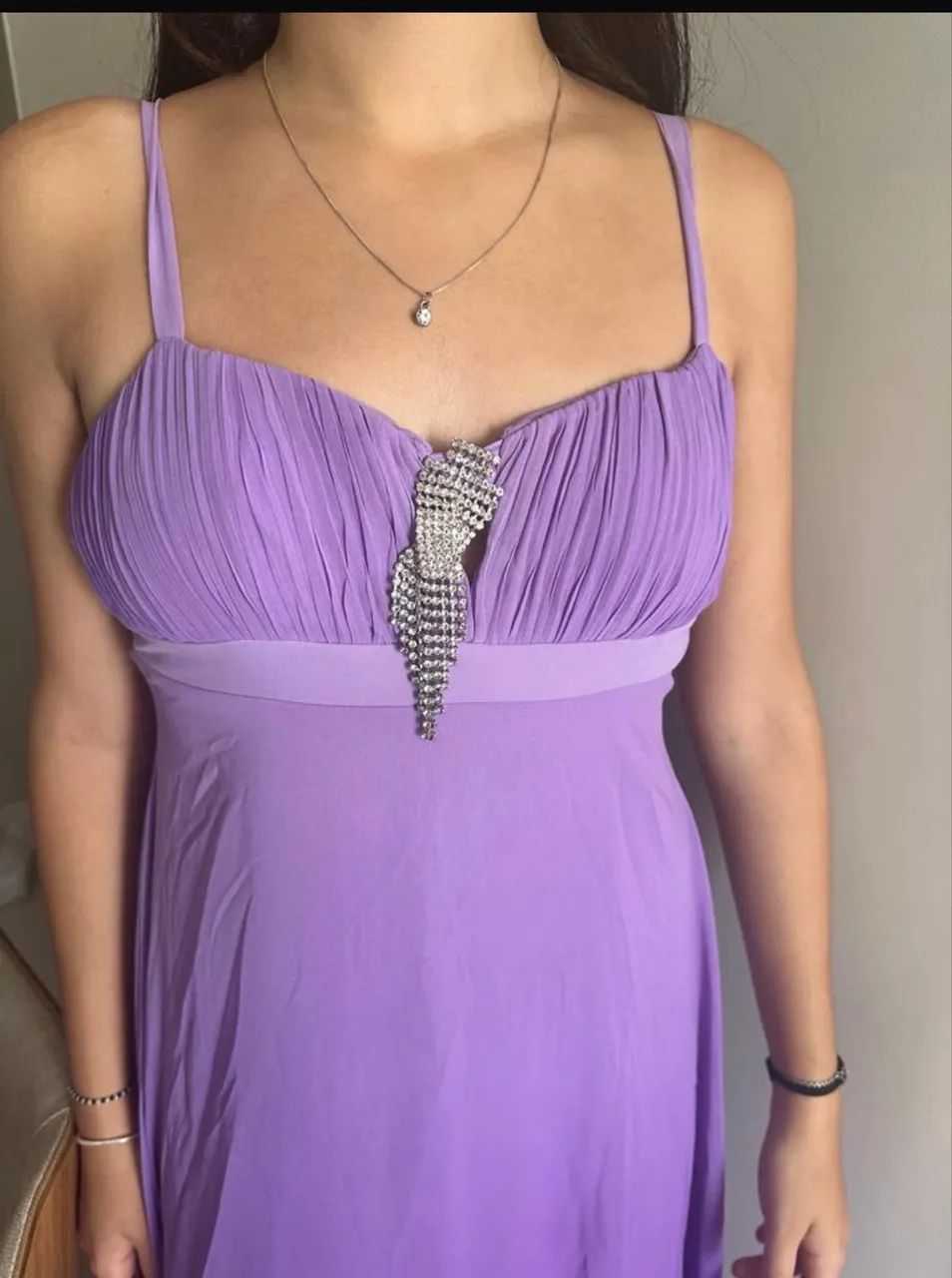 Vestido lil ás para festas  - Foto 2