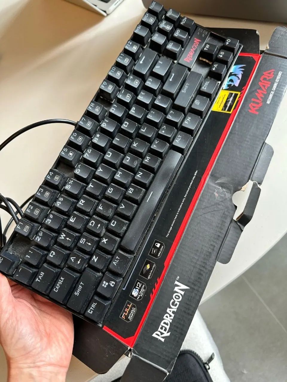 Teclado Redragon Kumara K552 - Foto 4