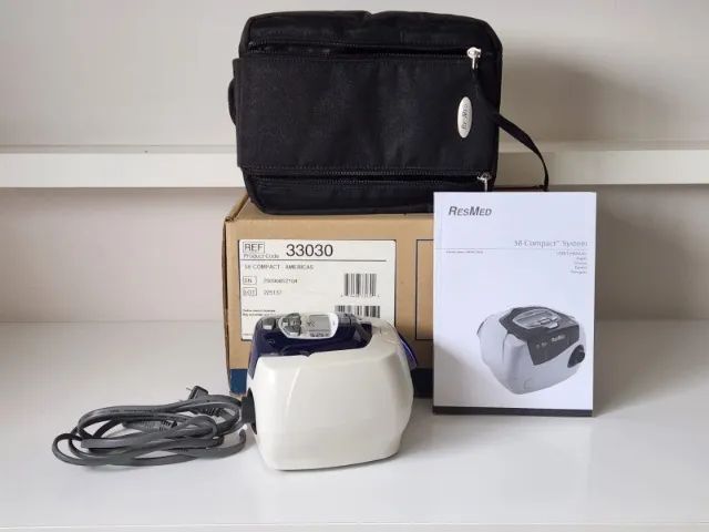 Respirador CPAP Resmed S8 Compact + Humidificador 3i + Máscara