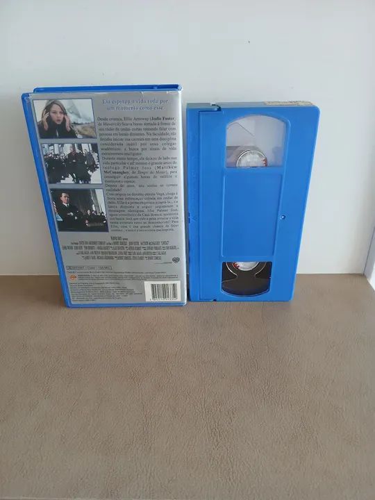 VHS Contato - Jodie Foster e Matthew McConaughey - Foto 2