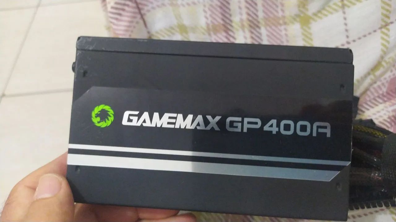 Kit Fonte Gamemax GP 400A processador e memória 