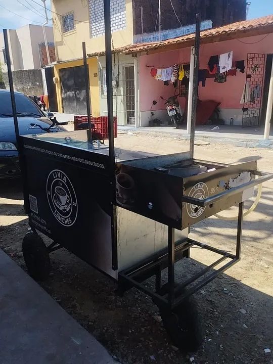 Carrinho de Lanches - Completo e em Ótimo Estado