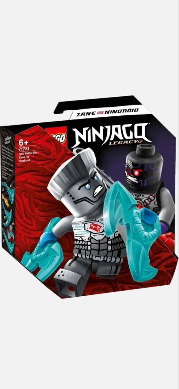 きたとも 71731 Lego Ninjago - Conjunto de Combate Épico - Zane Contra