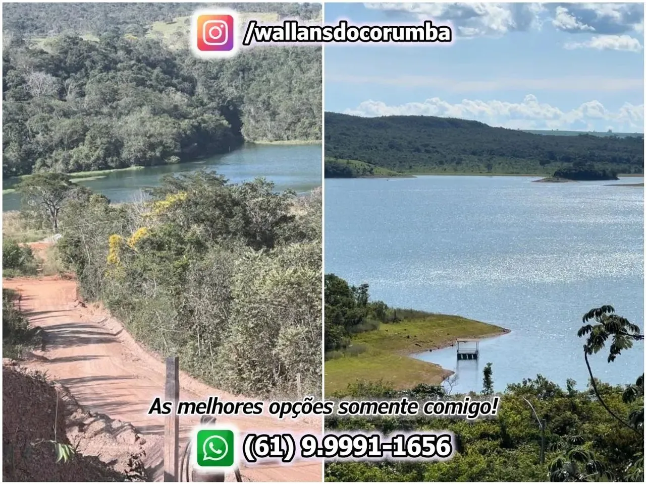 Corumbá 4 - Lazer, Segurança 24h e muita paz, 1.000m2 - Parcele Sem Burocracia!
