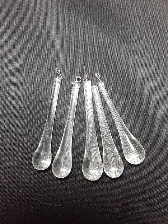 Pingentes de Cristal para Lustre - 5 Peças