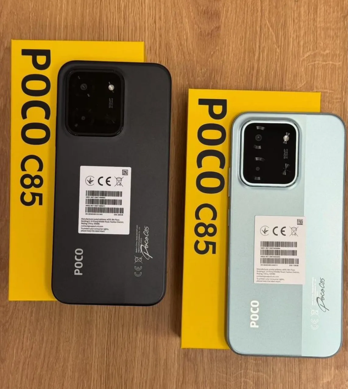 POCO C61 Preto - Câmera AI - Novo-Lacrado 128Gb/4Ram - Celulares e