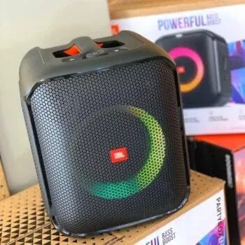 Caixa de Som JBL Party Box encore semi zero 2 microf