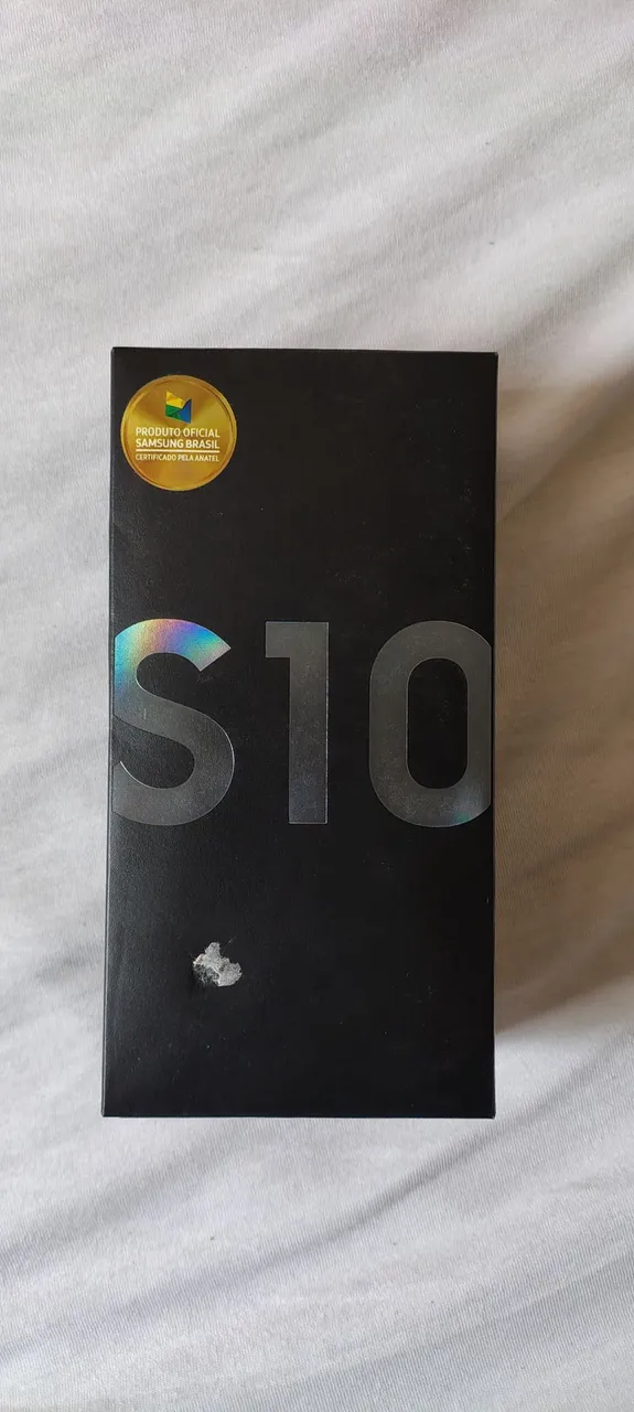Samsung galaxy S10 semi novo na caixa