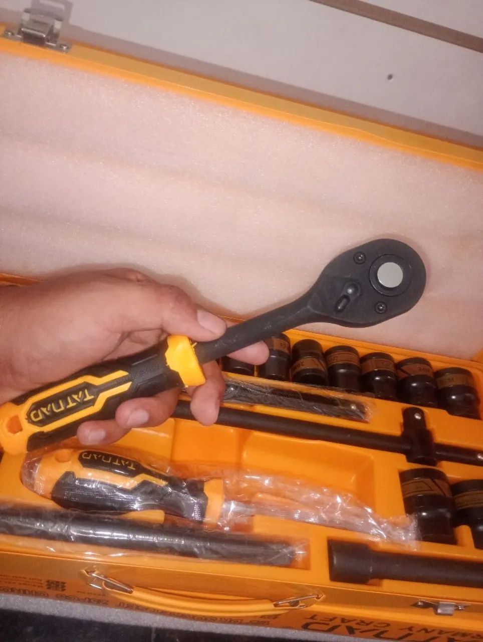 Jogo de ferramentas Chave Catraca Soquete Meia Polegada até 32mm 