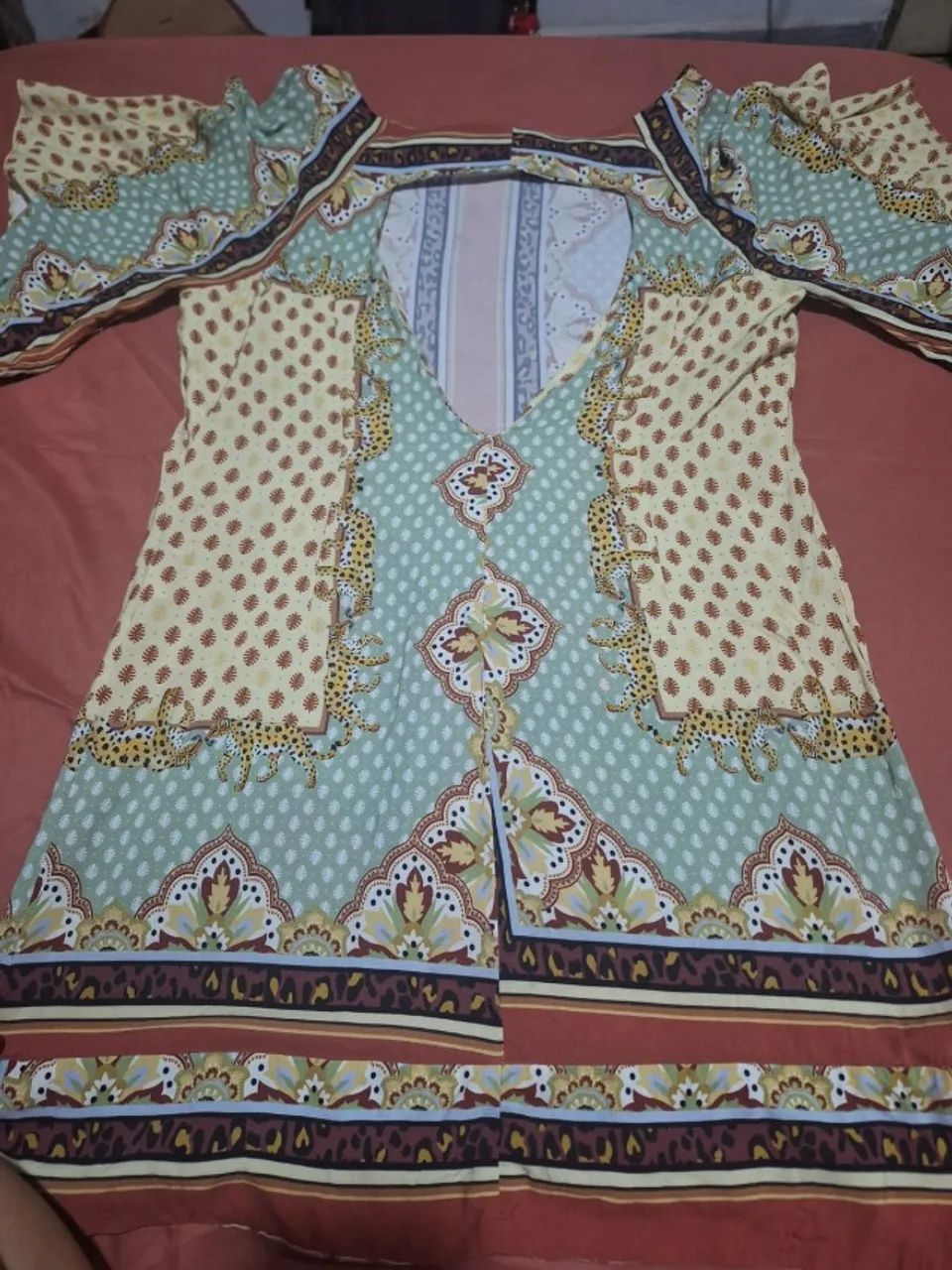 vestido curto farm tile p - Foto 4