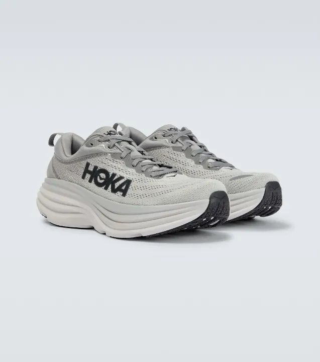 Tênis Hoka One Bondi 8 Harbor Mist/Lunar - Unissex - 37 - Foto 4