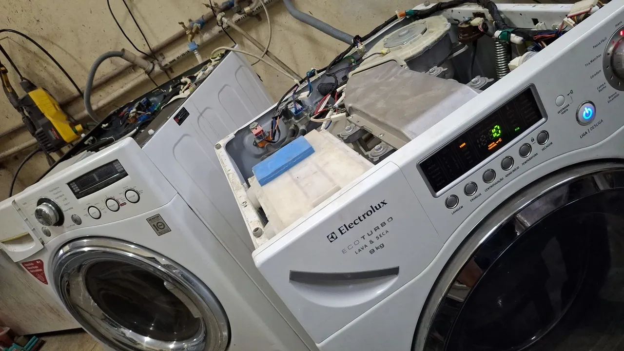 Máquina lava e seca com defeito * watsap agende sua visita  - Foto 2