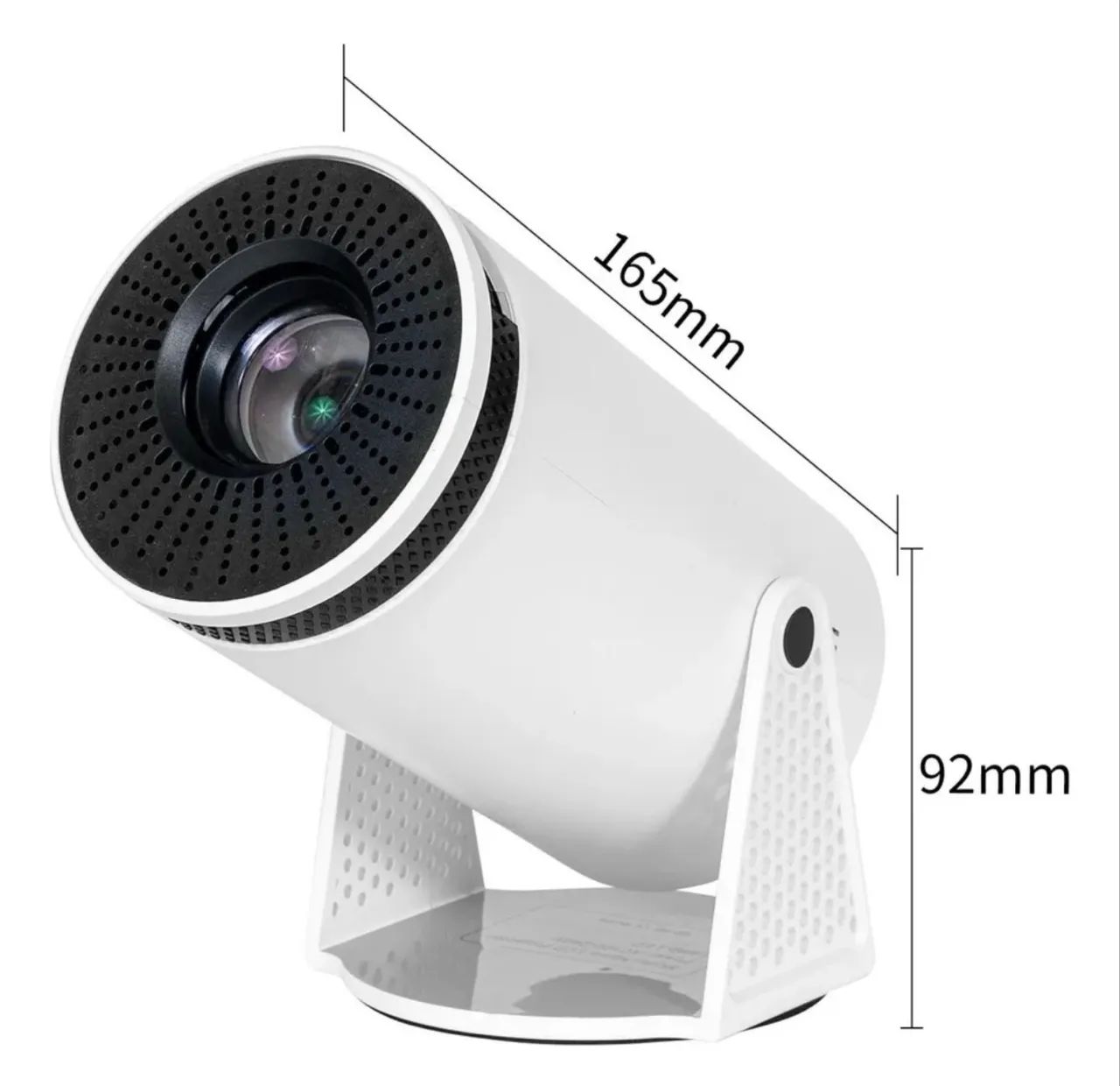 Mini Projetor Portátil 5G Wi-Fi 6 Bluetooth 5.0 Android 11 4K 1080P Full HD 8000 Lumens - Foto 6