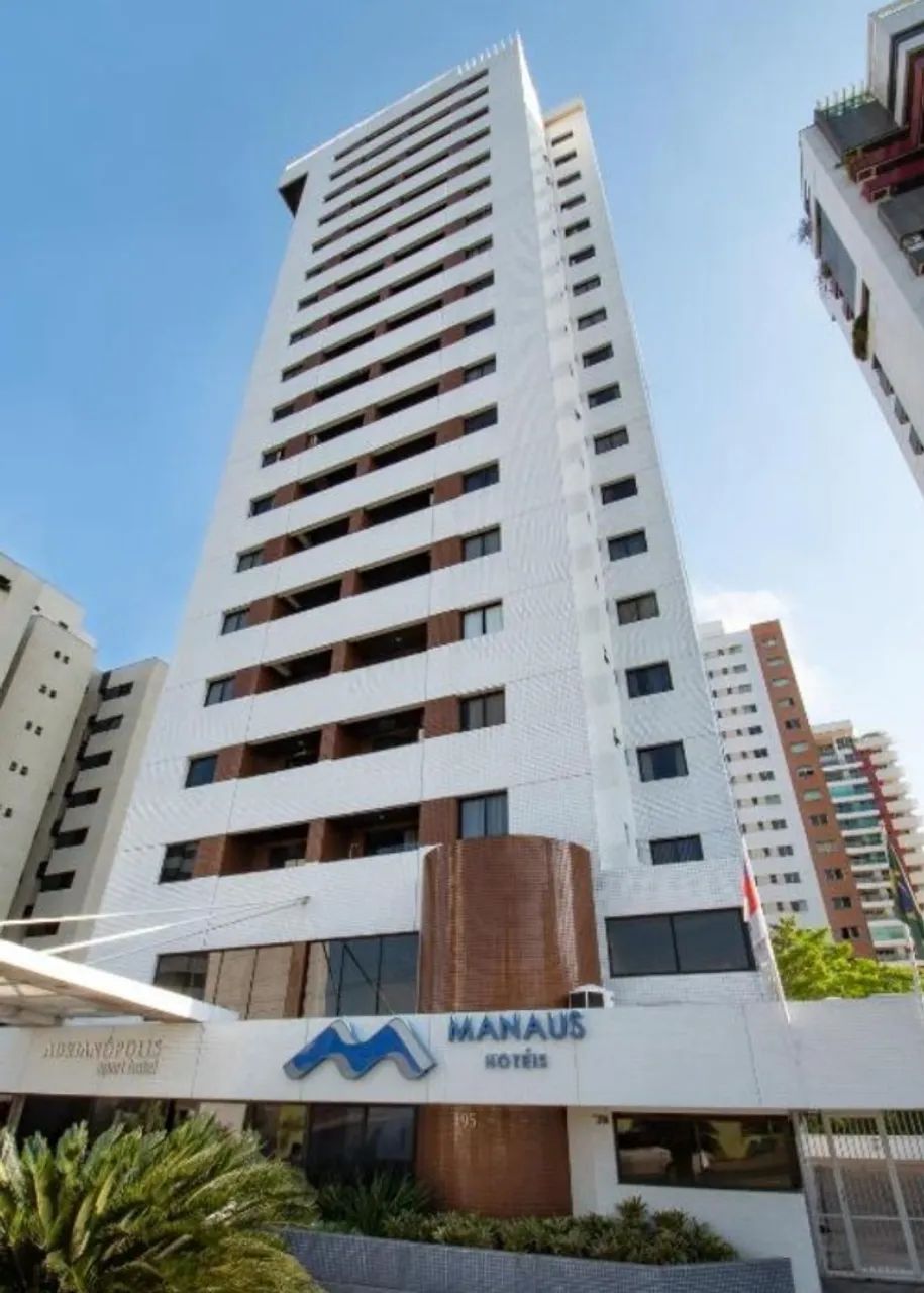 100% Mobiliado Flat Adrianopolis 48m² e Andar Alto / 100% Documentado  - Foto 2