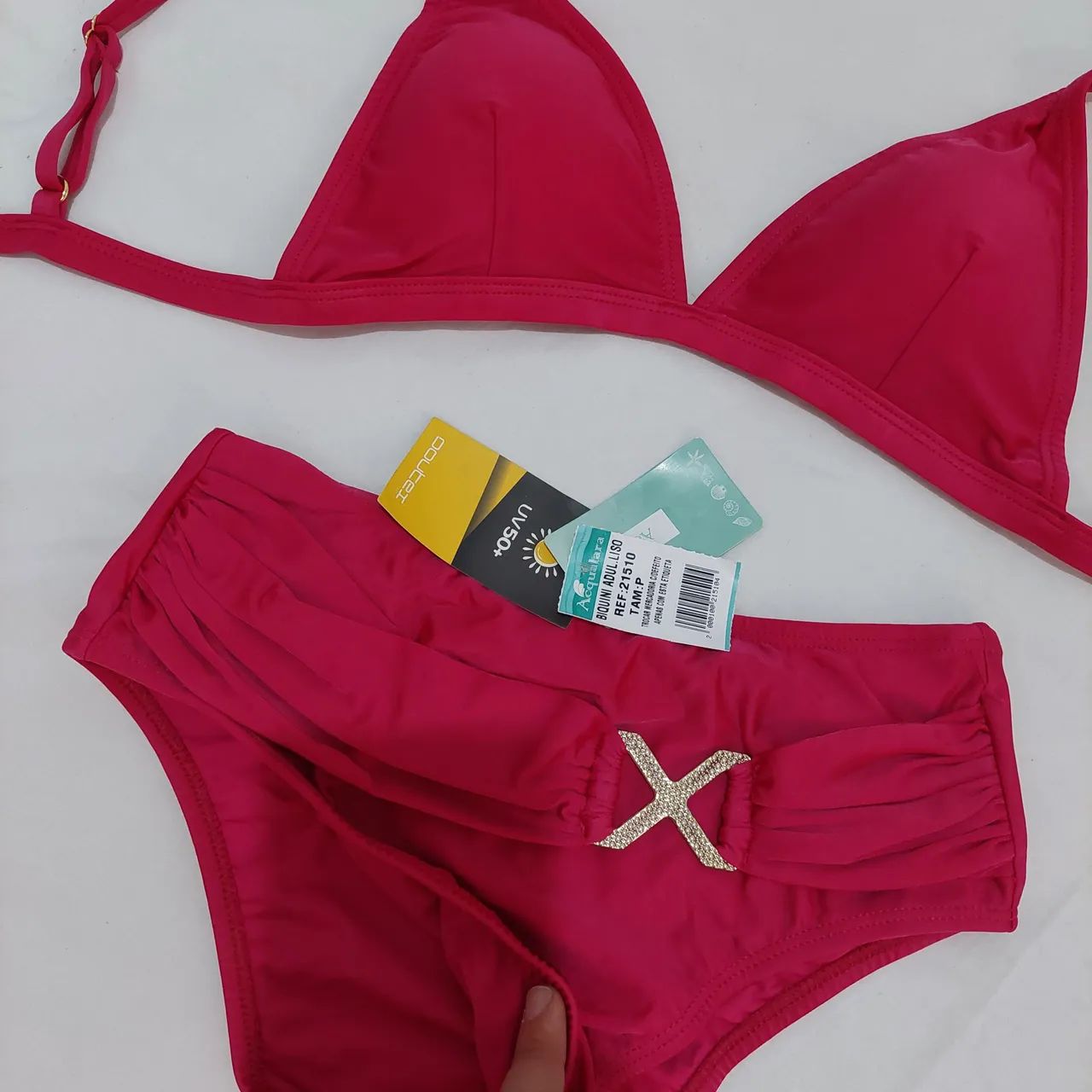 Biquínis Novos (verde e pink) P - Foto 3