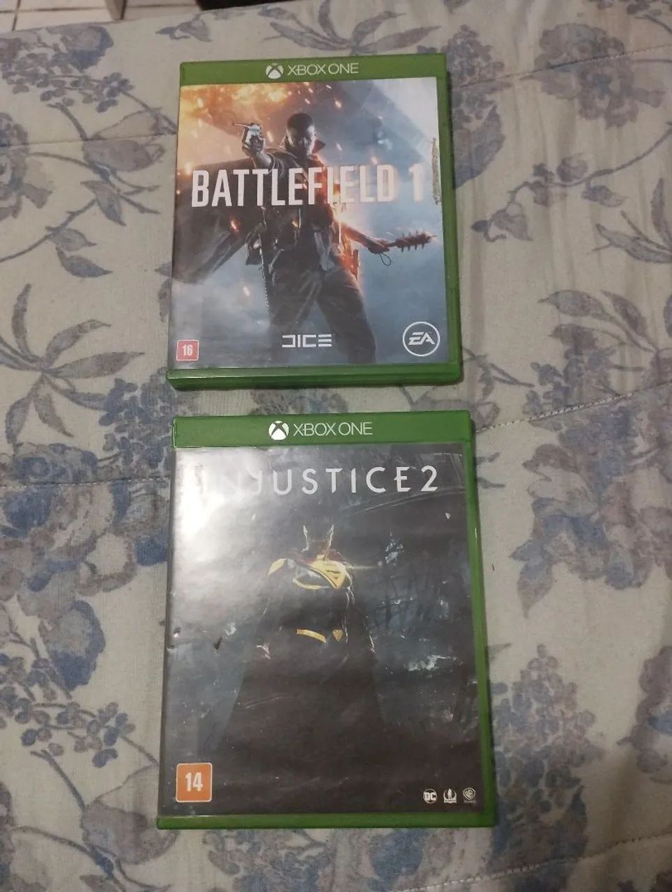 Injustice 2 e Battlefield 1 ( 2016 ) Xbox One - 20 R$ Cada