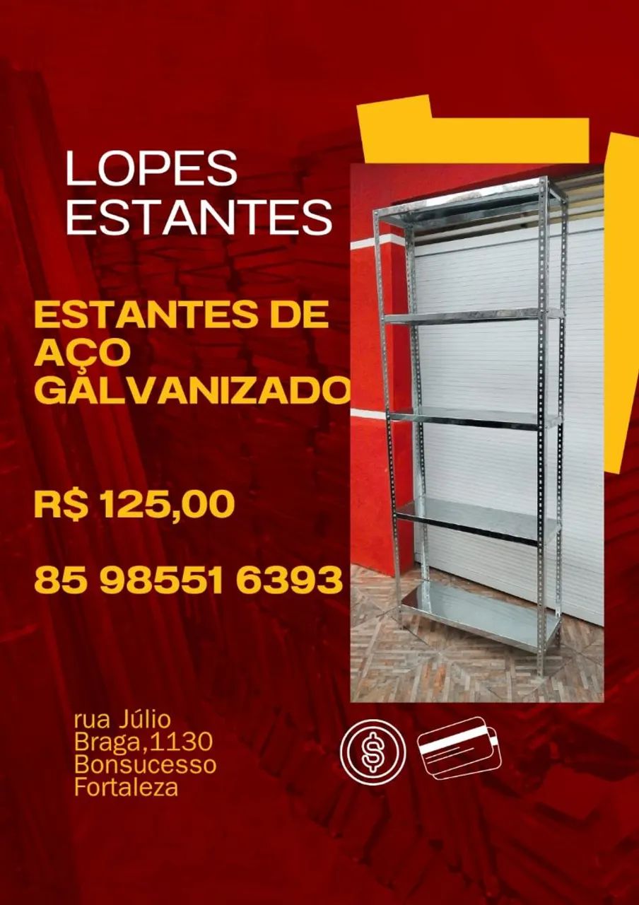 Prateleiras de aço galvanizado em oferta  - Foto 2