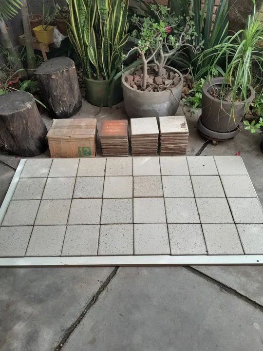 Piso em Cerâmica - lajotas esmaltadas Ananda