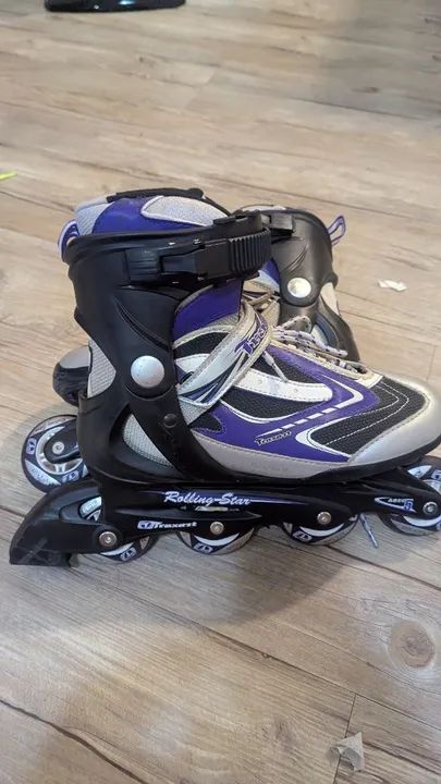 Patins Traxart Rolling Star - Excelente! Tam 9 - Foto 4