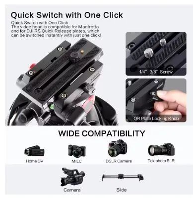 Tripé de Câmera Miliboo MTT605A - Foto 3