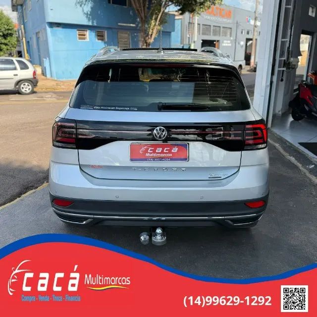 VOLKSWAGEN T-CROSS HIGHLINE 1.4 250 TSI - 2020  - AUTOMÁTICO -FLEX -COMPLETO  - Foto 5