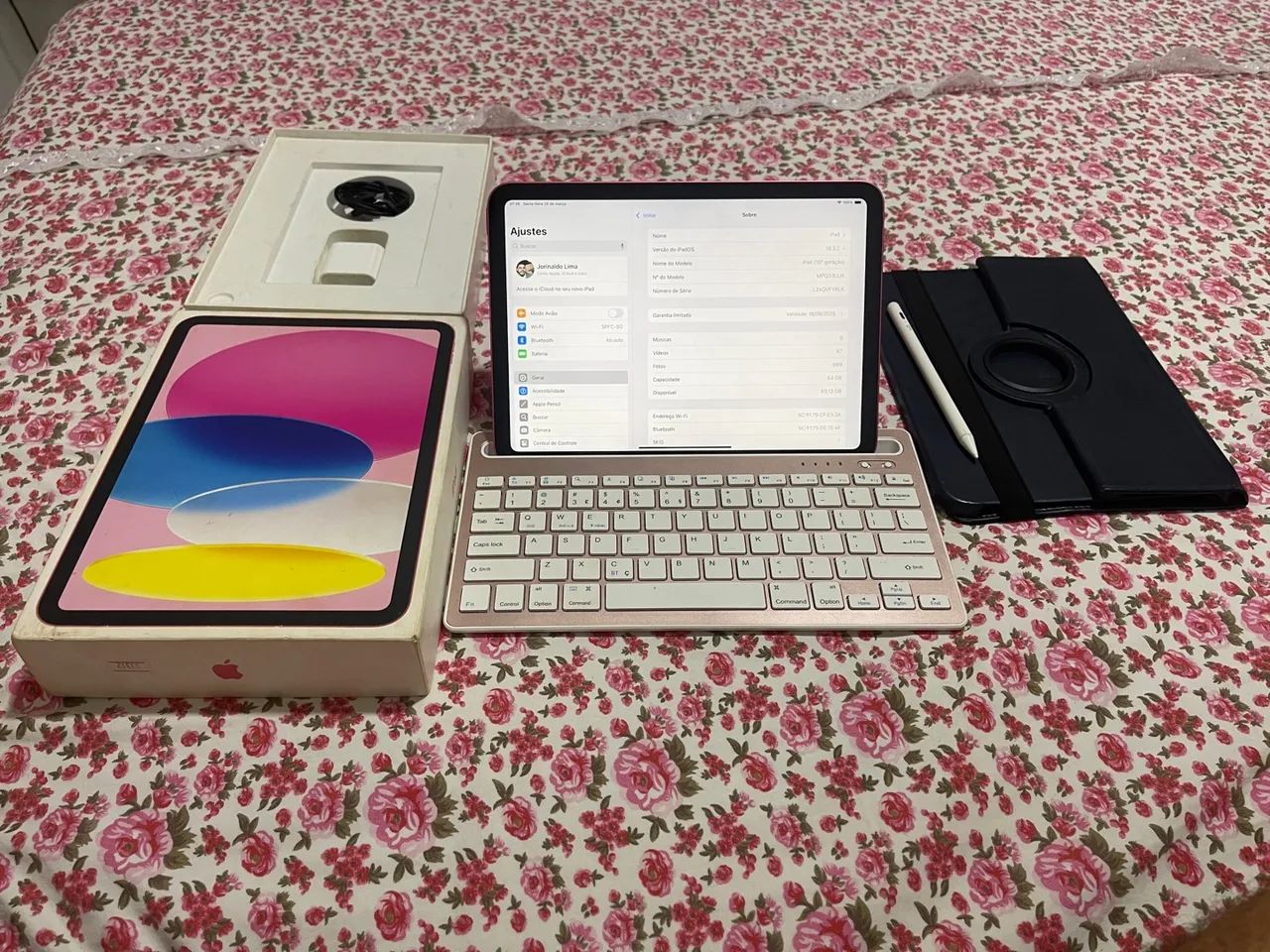 Tablet Apple iPad 10ª geração - 64GB - Wi-Fi - Rosa - Foto 5