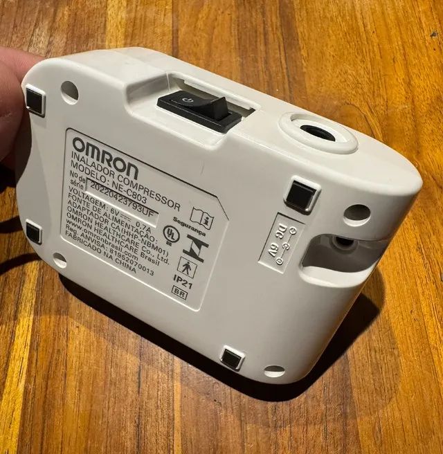 Inalador compresso Omron NE-C803 em perfeito estado! - Foto 6