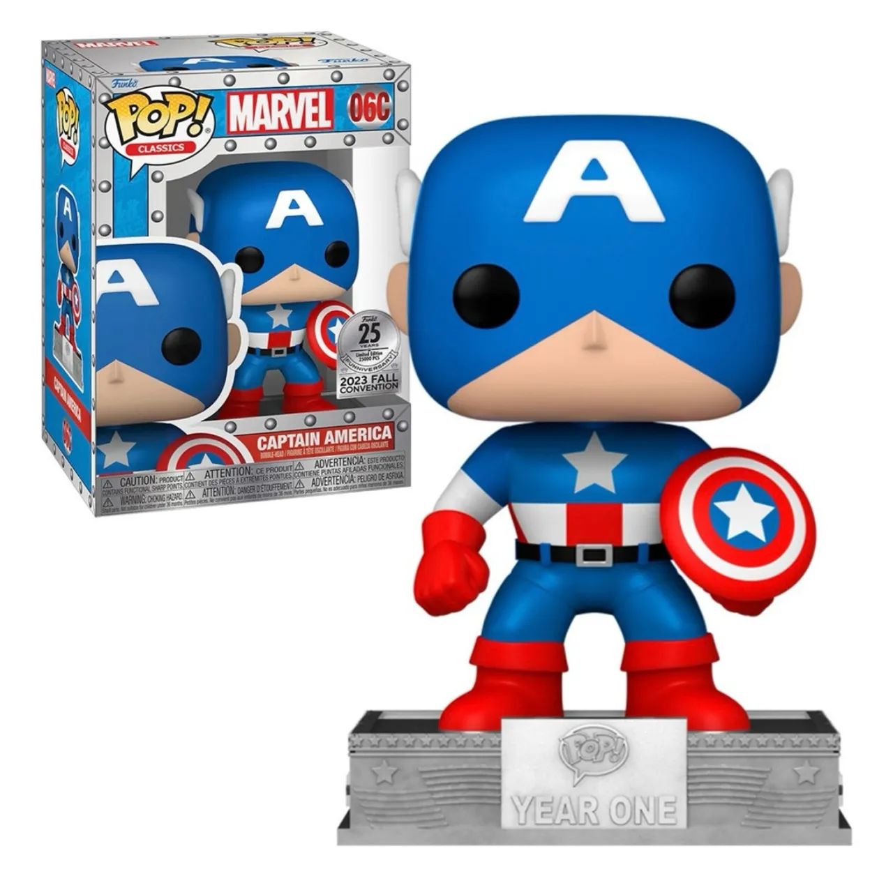 Funko Pop! Classics - Captain America - Edição Limitada 25.000 Peças - Foto 2