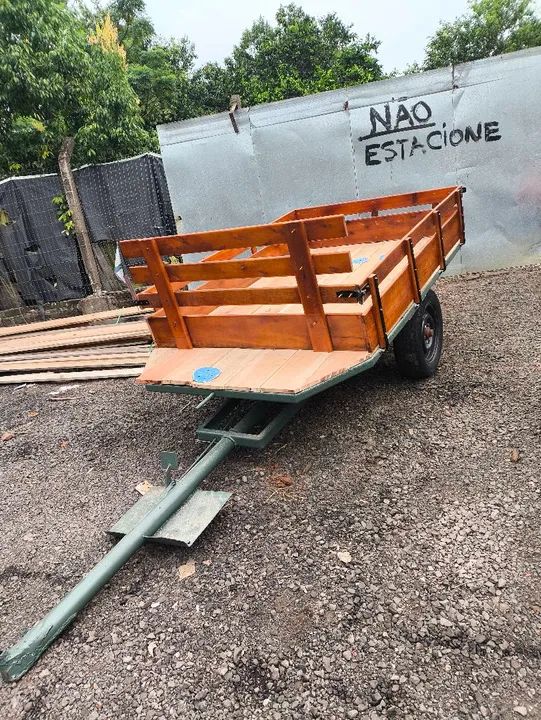 Carreta para micro trator  - Foto 2