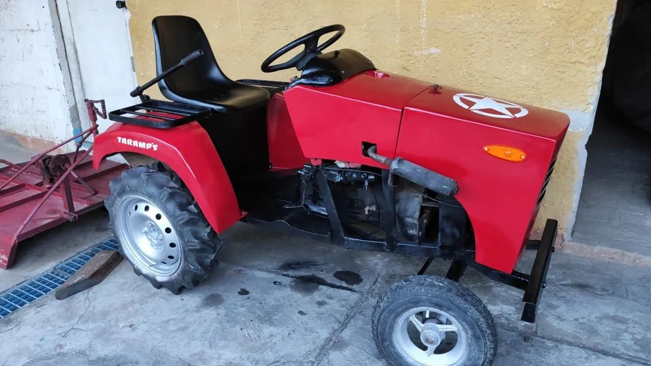 Mini Trator C/ Roçadeira 7.0 Hp  4 Tempo - Foto 4