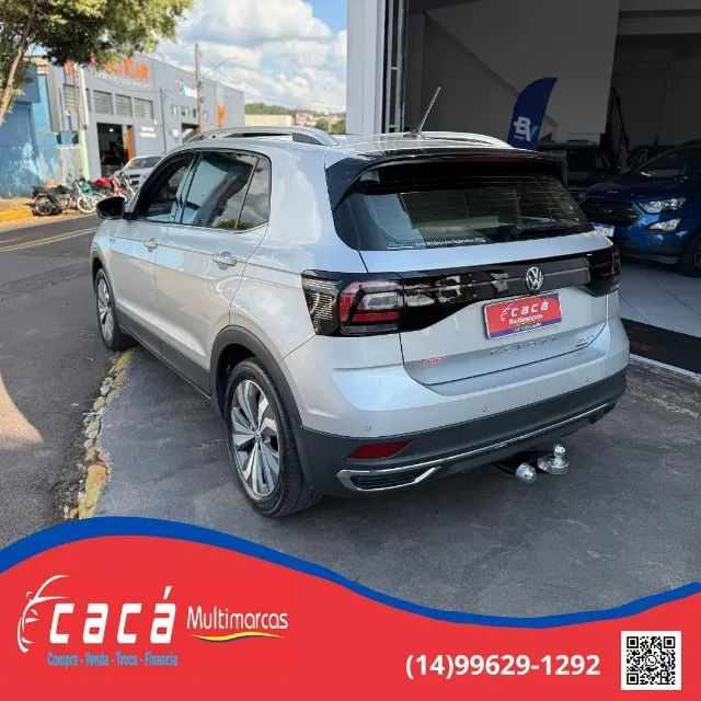 VOLKSWAGEN T-CROSS HIGHLINE 1.4 250 TSI - 2020  - AUTOMÁTICO -FLEX -COMPLETO  - Foto 3