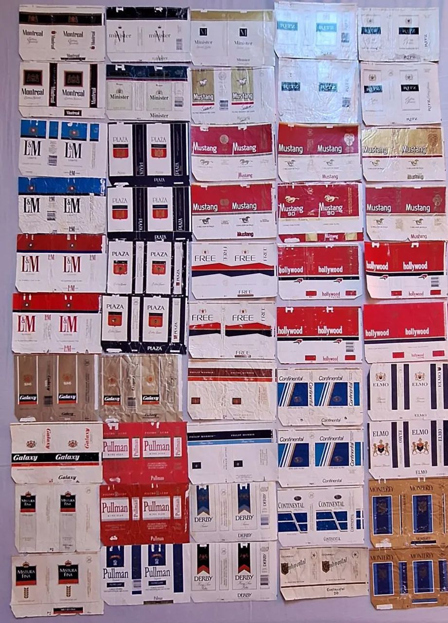 Coleç ão de Marcas de Cigarro  - Foto 2