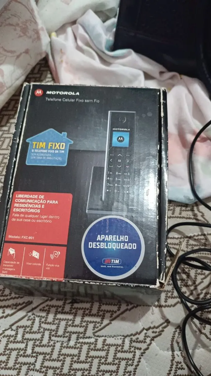Telefone Celular Fixo Sem Fio Motorola FXC-901 TIM