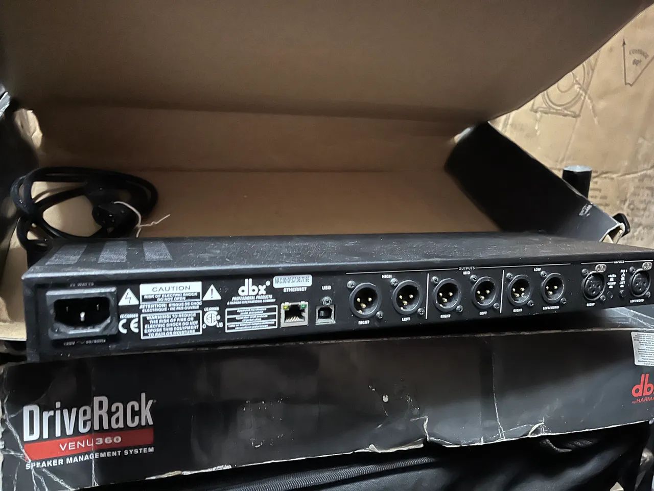 Processador DBX drive Rack PA 2 - Equipamentos e Acessórios de Som