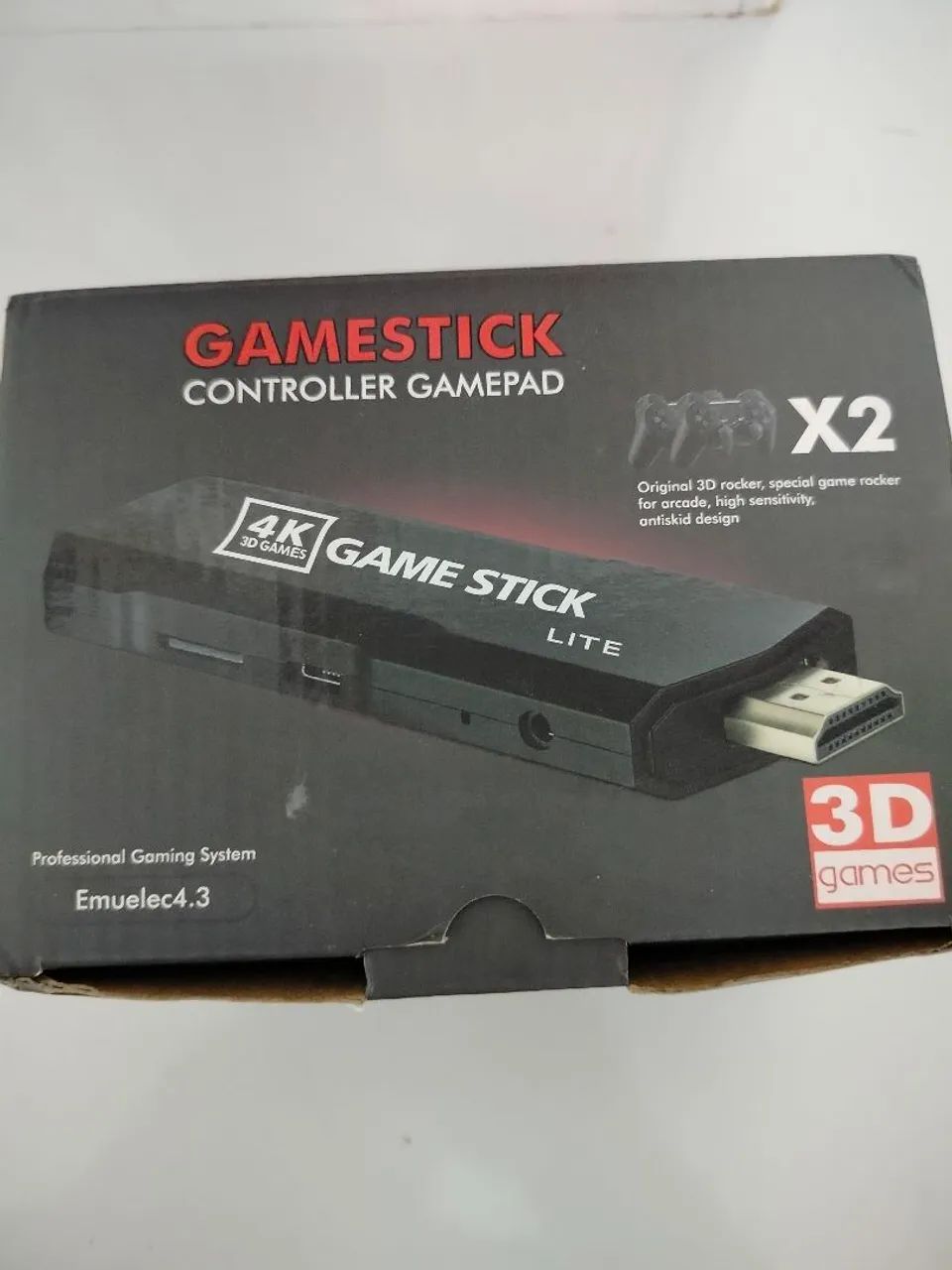 Gamestick G10s X2 256gigas - atualizado novo.