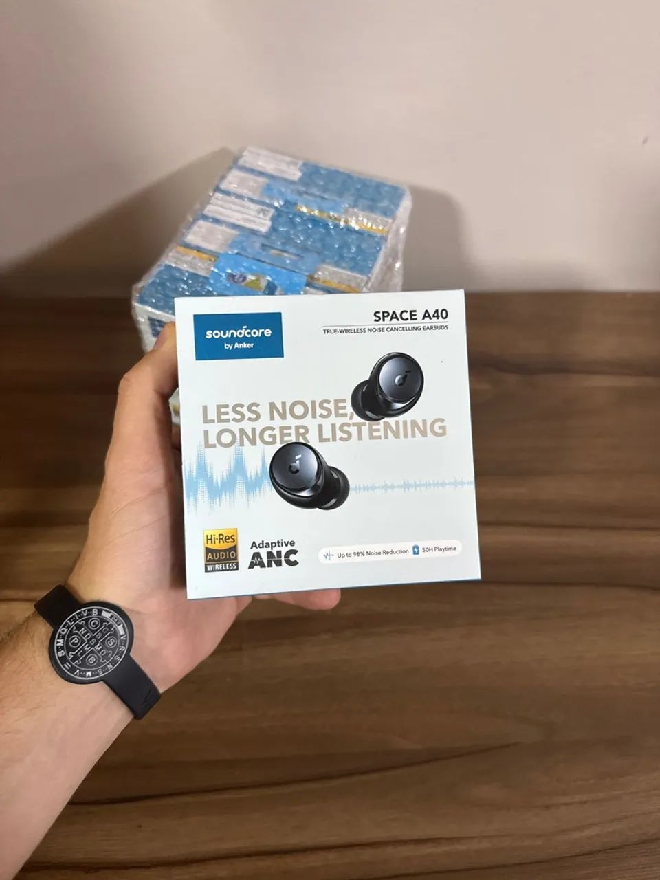 Fone de Ouvido Soundcore Space A40 - Cancelamento de Ruído