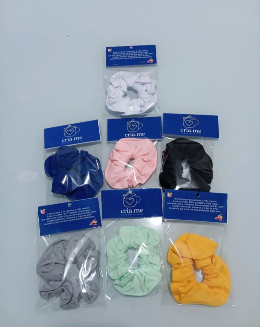 Elástico de Cabelo Scrunchie 