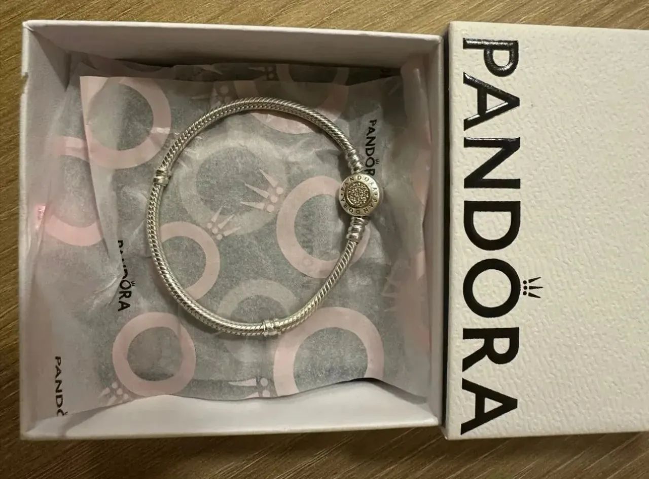 Pulseira Prata Pandora Original. 