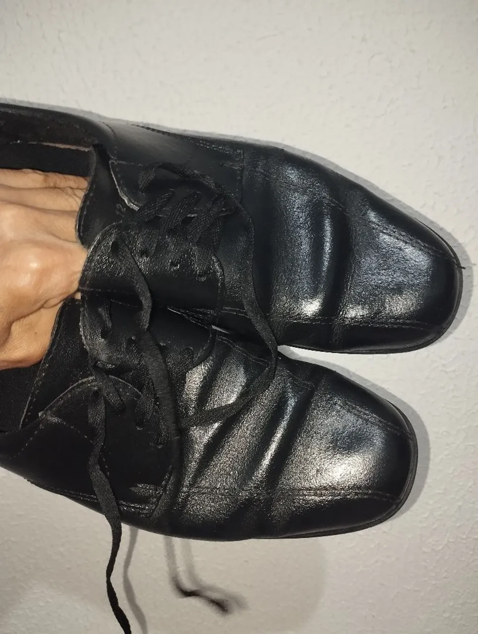 Sapato Social Masculino de couro legítimo Preto