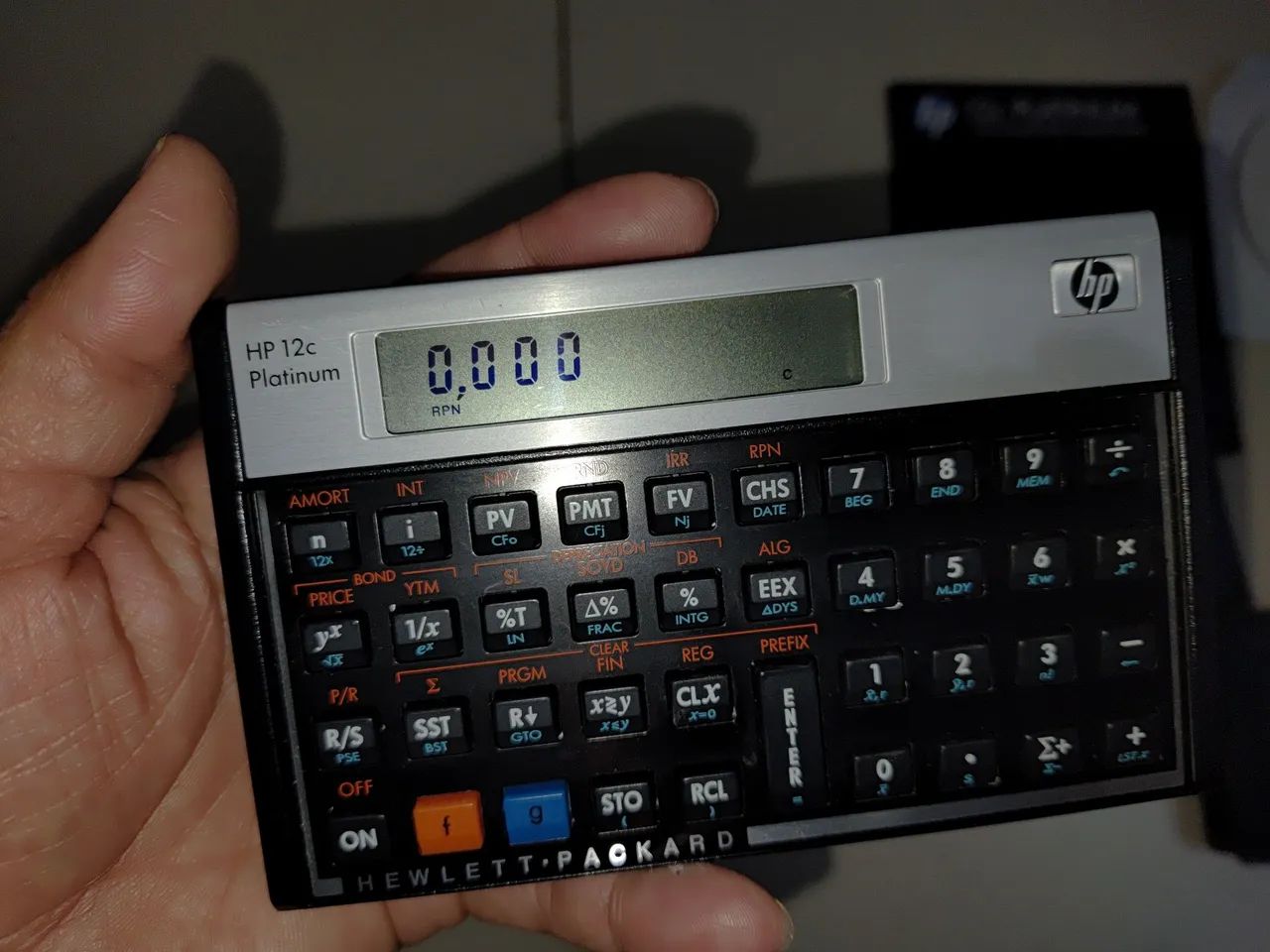 Calculadora HP 12c Platinum - Financeira - Foto 3