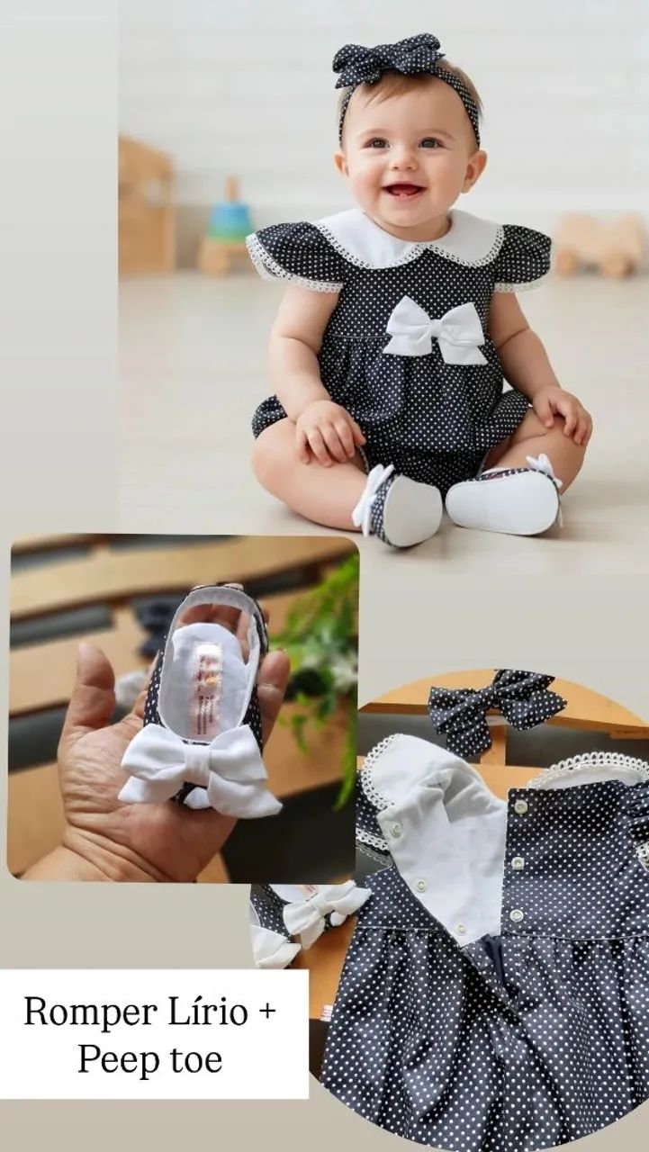 Romper Lírio (RN a 24meses) - Foto 5