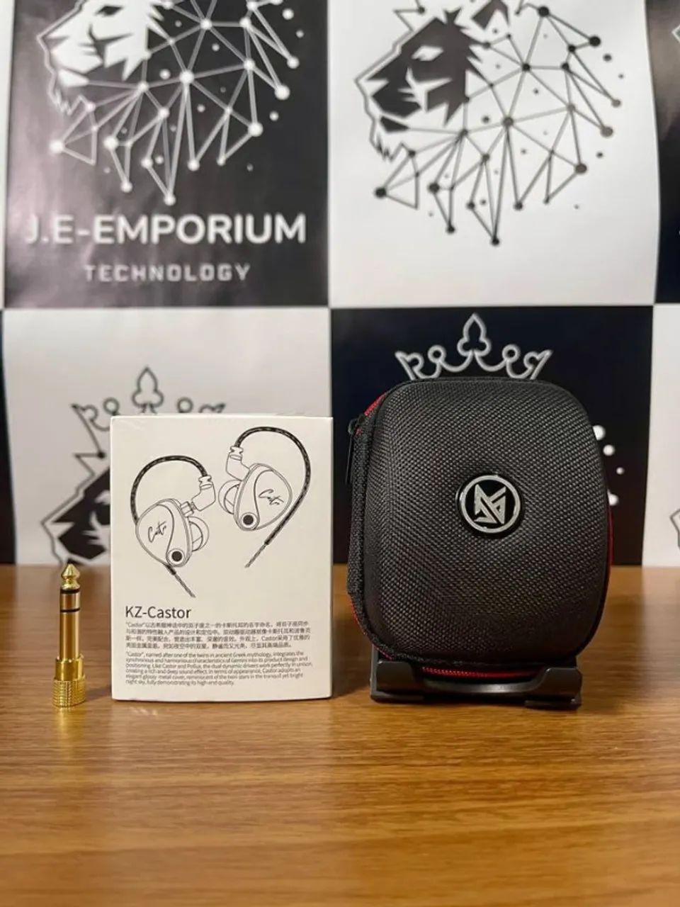 Retorno de Palco KZ Castor Versão Bass sem Microfone + Case + Adaptador..