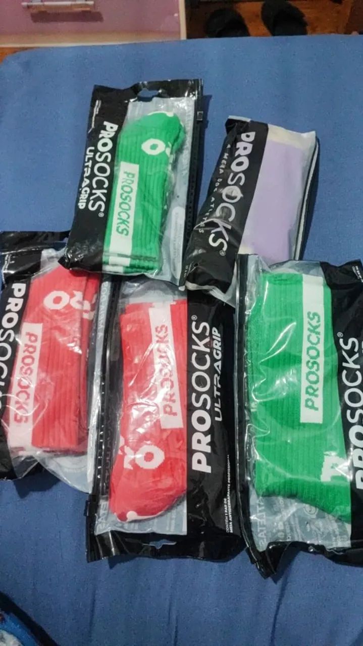 Meias de Futebol Prosocks Ultragrip - Pacote com 4