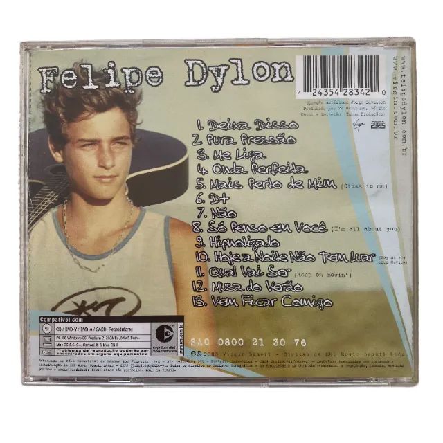 CD Felipe Dylon 2003 Original - Físico - Foto 2