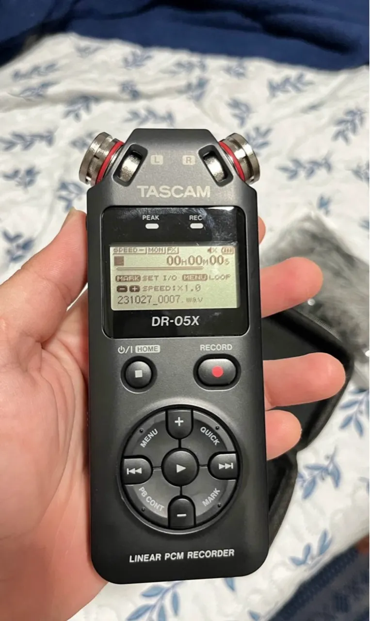 Gravador Tascam DR-05X