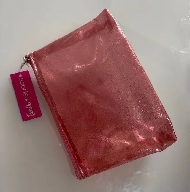 necessaire rosa barbie época cosméticos - Foto 2