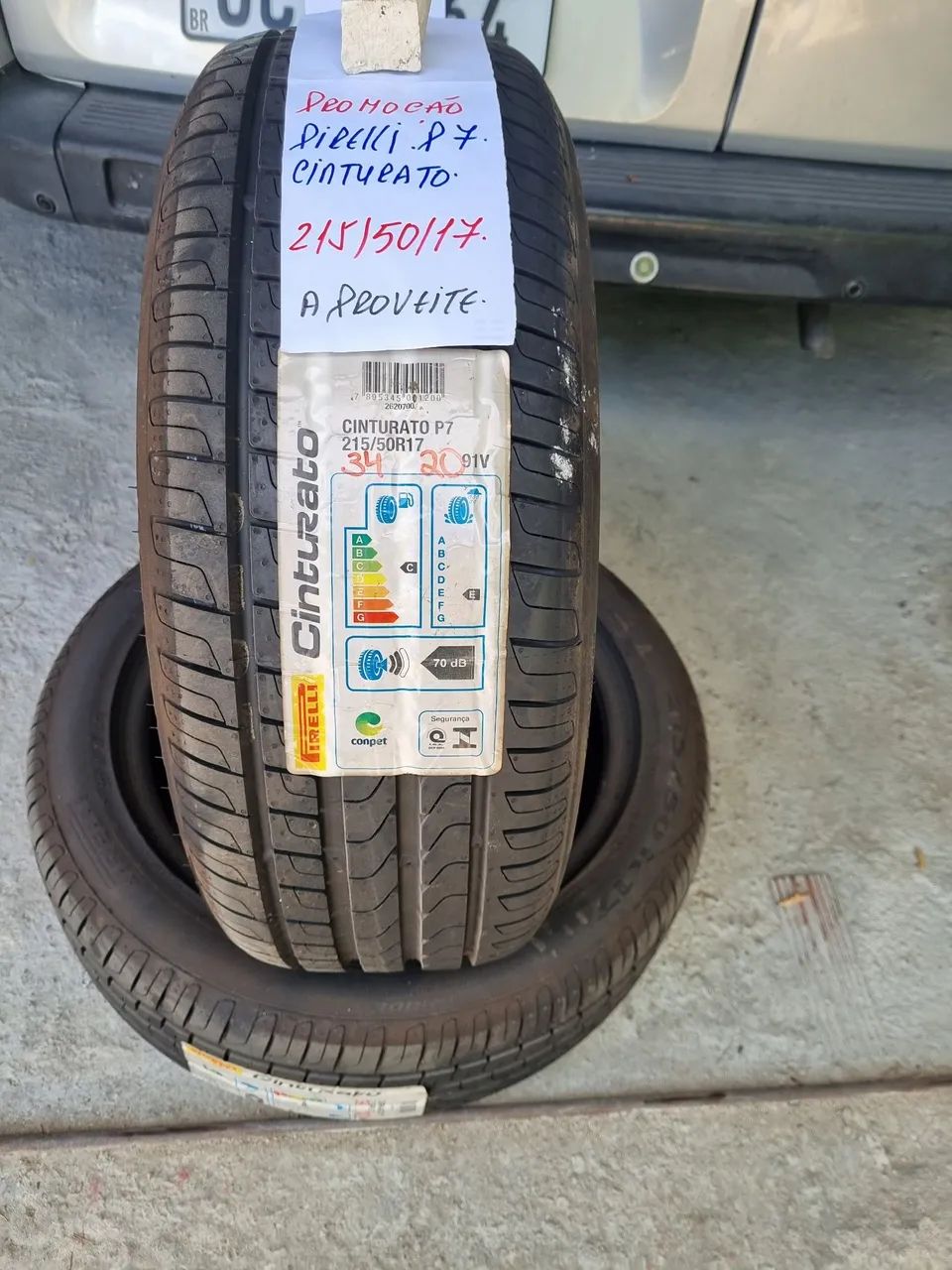 Pneu 215/50/17 Dunlop spfm800 $ 635/ Pirelli p7 / Michelin Primacy 4 - Foto 3