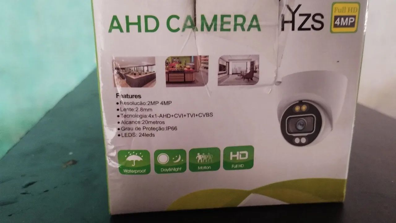 Câmera de Segurança com HD 500GB +CÂMERA