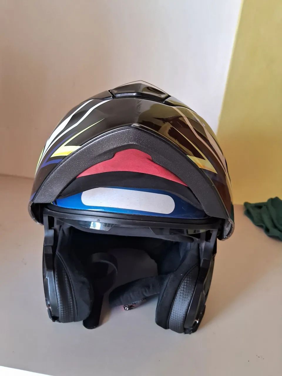 Capacete para Moto help número 55