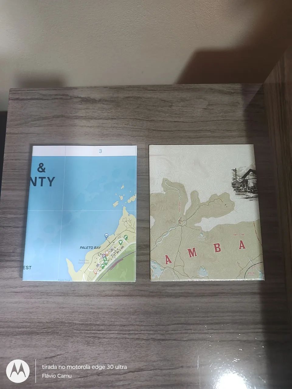 Mapas Red Dead Redemption 2 e GTA 5